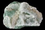 Quartz, Fluorite and Pyrite Crystal Association - Morocco #82792-1